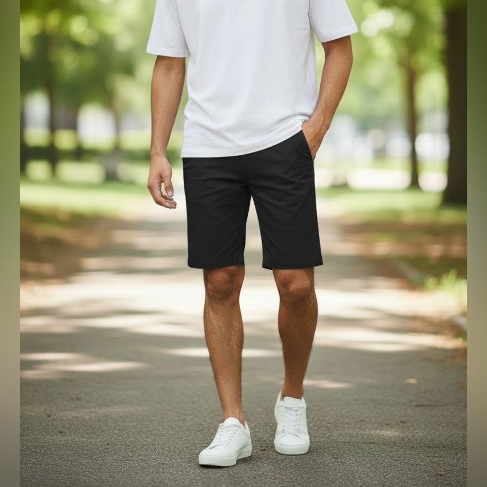 Arizona Jean co. Men's Classic Black Flex Shorts